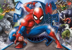 Puzzle 104 pièces Super Kolor - Spider-Man