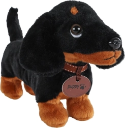 Teckel en peluche 23 cm