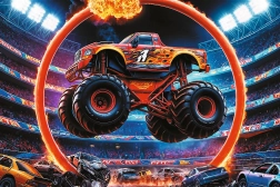 Puzzle Monster Truck 60 pièces