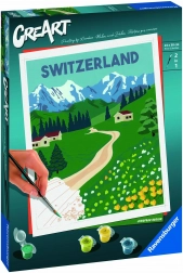 CreArt Jungfrau Region – peinture par numéros pour enfants et adolescents