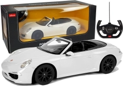 Voiture RC Porsche 911 Carrera S Rastar 1:12 – Blanc
