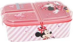 Boîte à goûter Minnie Mouse avec 3 compartiments