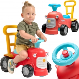 Tracteur porteur rouge Maurice pour enfants
