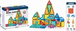 Blocs de construction magnétiques dinosaures 45 pcs
