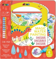 Image magique à l’eau – Dinosaures