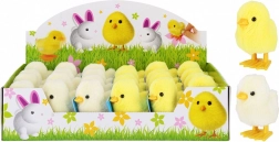 Poussin à remontoir 8 cm – peluche marcheuse