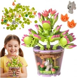 Kit de construction créatif fleur 3D 172 pièces