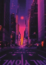 Puzzle RAVENSBURGER Ville néon 1000 pièces