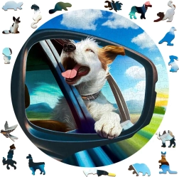 Puzzle en bois Chien joyeux 250 pièces WOODEN CITY