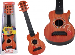 Guitare Jouet pour Enfants en Bois Orange