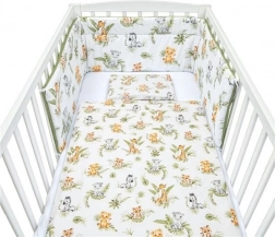 Parure de lit bébé 3 pièces New Baby Jungle 100×135 cm