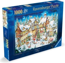 Puzzle 1000 pièces Noël blanc