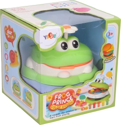 Pâte à modeler – grenouille 15 cm moule avec formes et pâte