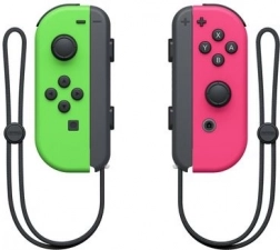 joy-con paire néon vert/néon rose pour nintendo switch