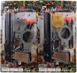 Set de police pour enfants avec pistolet et accessoires