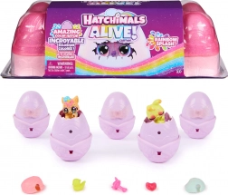 Hatchimals Alive Rainbow Splash set de 5 figurines dans des œufs avec accessoires