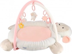 Tapis d’éveil en peluche de luxe New Baby mouton avec arche