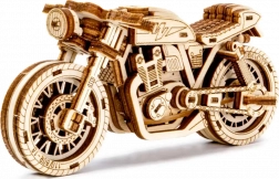 Puzzle 3D en bois moto Café Racer – WOODEN CITY (85 pièces)
