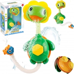 WOOPIE jouet de bain pour enfants petite tortue – mini douche et fontaine