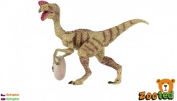 Oviraptor avec œuf figurine en plastique 12 cm