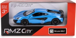 Modèle de voiture en métal RMZ City McLaren 600LT 1:32 bleu
