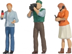 Noch Funny-Scenes reporters – figurines H0