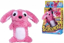Peluche ScreamerZ lapin rose 30 cm