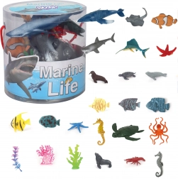 Ensemble de figurines d’animaux marins