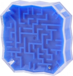 Jeu logique Labyrinthe à bille bleu
