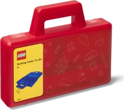 Boîte de rangement LEGO To-Go rouge