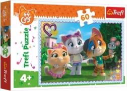 Puzzle 60 pièces 44 CATS – Amusement avec des amis