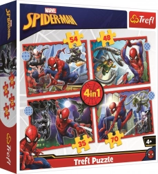 Puzzle 4v1 Spider-Man Héroïque