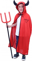 Cape de carnaval enfant petit diable