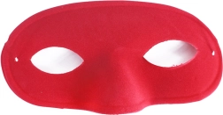 Masque rouge avec élastique