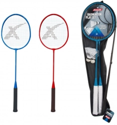 set de raquettes et volants de badminton en étui