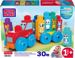 Mega Bloks tracteur avec des animaux