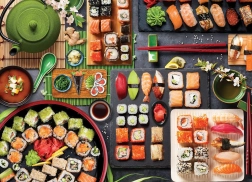 Puzzle EUROGRAPHICS Table de sushi 1000 pièces