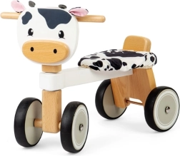 Trottinette en bois vache pour enfants