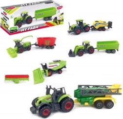 Tracteur Ma ferme 1:64 modèle en métal et plastique
