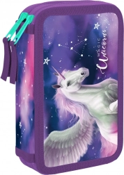 Trousse scolaire Pegas à deux étages