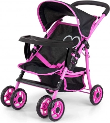 Poussette sportive pour poupées Milly Mally Kate Prestige Black