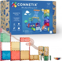 Connetix Ball Run – pack d’extension – blocs de construction magnétiques, 66 pièces