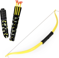 Arc pour enfants avec flèches et couteau – ensemble sûr avec ventouses