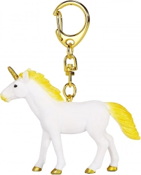 Porte-clés Mojo licorne jaune