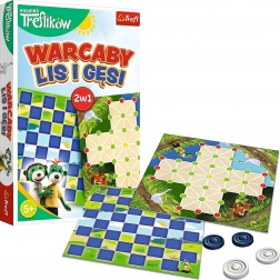 Famille Trefíks jeu 2-en-1 dames et le renard et les oies