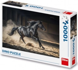 Puzzle Cheval noir 1000 pièces