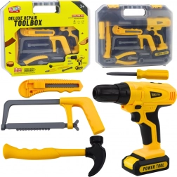 Valisette d’outils pour enfants, 12 pièces, avec lumières et sons