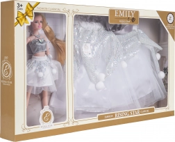 Poupée avec jupe pour enfant – ensemble assorti pour s’amuser à se déguiser