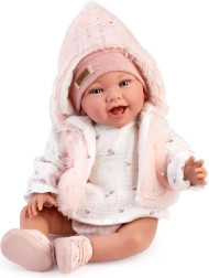 Guca Olivie – poupée bébé réaliste lestée 42 cm avec corps souple