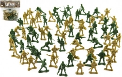 Teddies ensemble de petits soldats